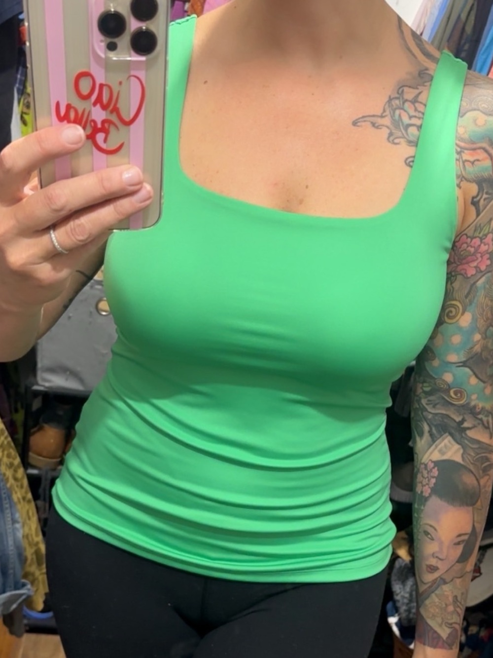 Square-Neck Shapewear Tank